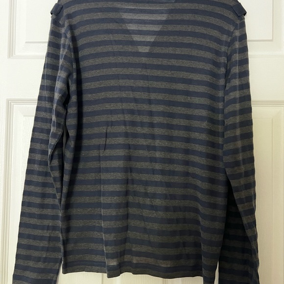 Burberry London Striped Cardigan size Large - Picture 5 of 7